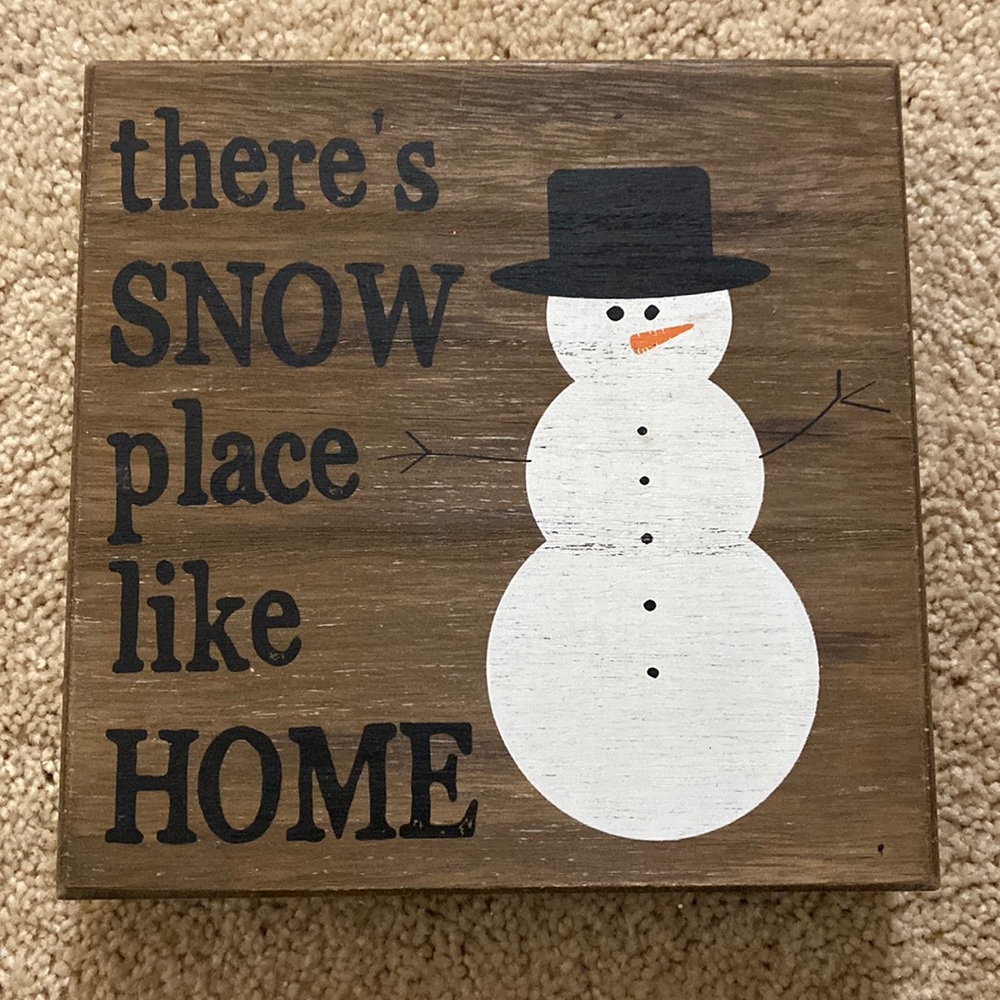 Snow decor